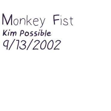 Monkey Fist Label